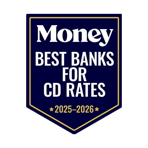 GoBankingRates 2025 Best Online Bank - Top 10 banner