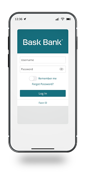 log-in screen on mobile app log-in screen on mobile app