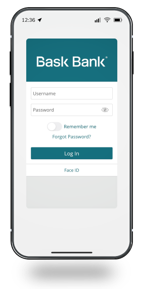 log-in screen on mobile app log-in screen on mobile app